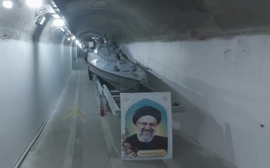 Iran unveils new underground naval base in Persian Gulf amid tension with US, Israel