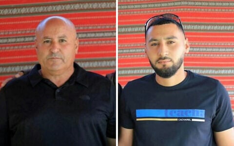 Youssef Ziyadne (left) and his son Hamza Ziyadne (Courtesy)