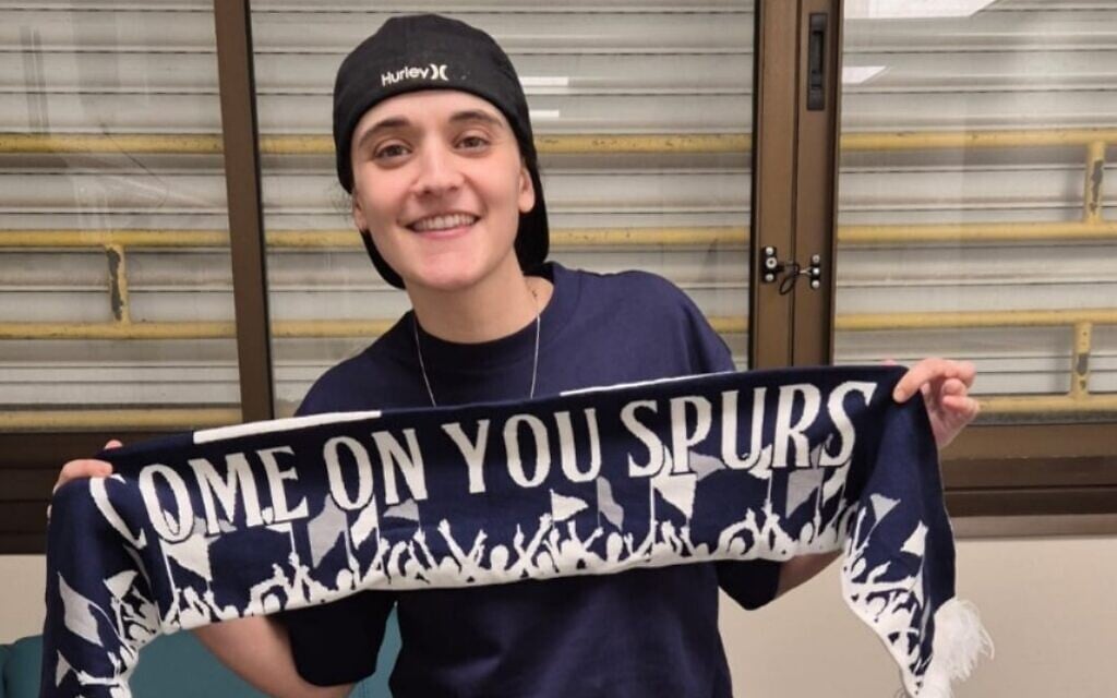 Tottenham soccer fans celebrate release of hostage Emily Damari