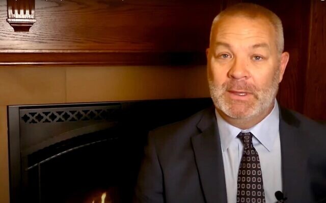 Scott Yenor in an undated photo. (Screenshot/YouTube via JTA)