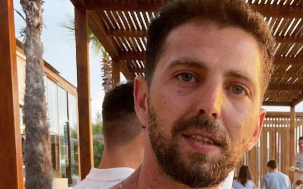 Elkana Bohbot, missing since October 7, 2023 when he was taken captive by Hamas terrorists at the Supernova desert rave. (Courtesy)