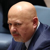 International Criminal Court Chief Prosecutor Karim Khan attends a United Nations Security Council meeting at the United Nations headquarters on January 27, 2025 in New York City. (Michael M. Santiago / Getty Images via AFP)