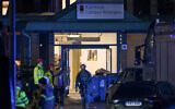 Police special forces are seen leaving the scene of the Risbergska School in Orebro, Sweden, on February 4, 2025, following a deadly shooting (Jonathan NACKSTRAND / AFP)