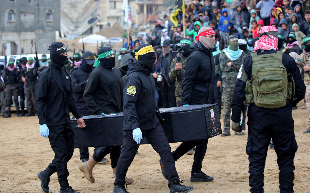 UN human rights chief: Hamas ‘parading’ of hostages’ bodies is ‘abhorrent and cruel’