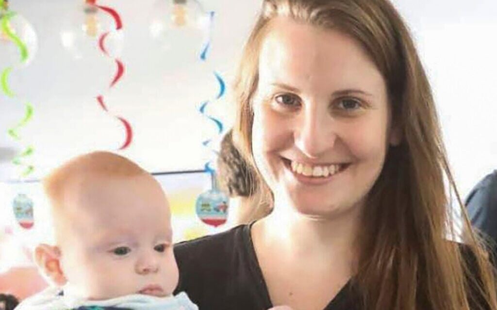 This undated photo provided by Hostages Family Forum shows Shiri Bibas, who was abducted and taken to Gaza on Oct. 7, 2023. (Hostages Family Forum via AP)