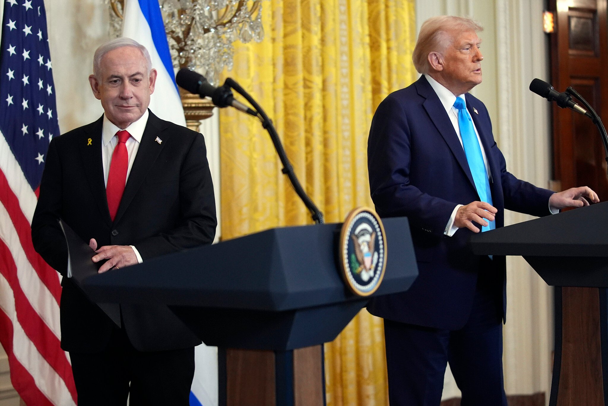 NextImg:Trump: US will ‘take over’ Gaza, level it and create ‘Riviera of the Middle East’