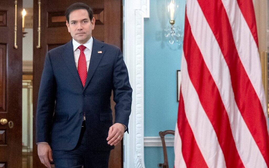 Backing return to fighting, Rubio says Israel can’t let Hamas use ceasefire to rearm