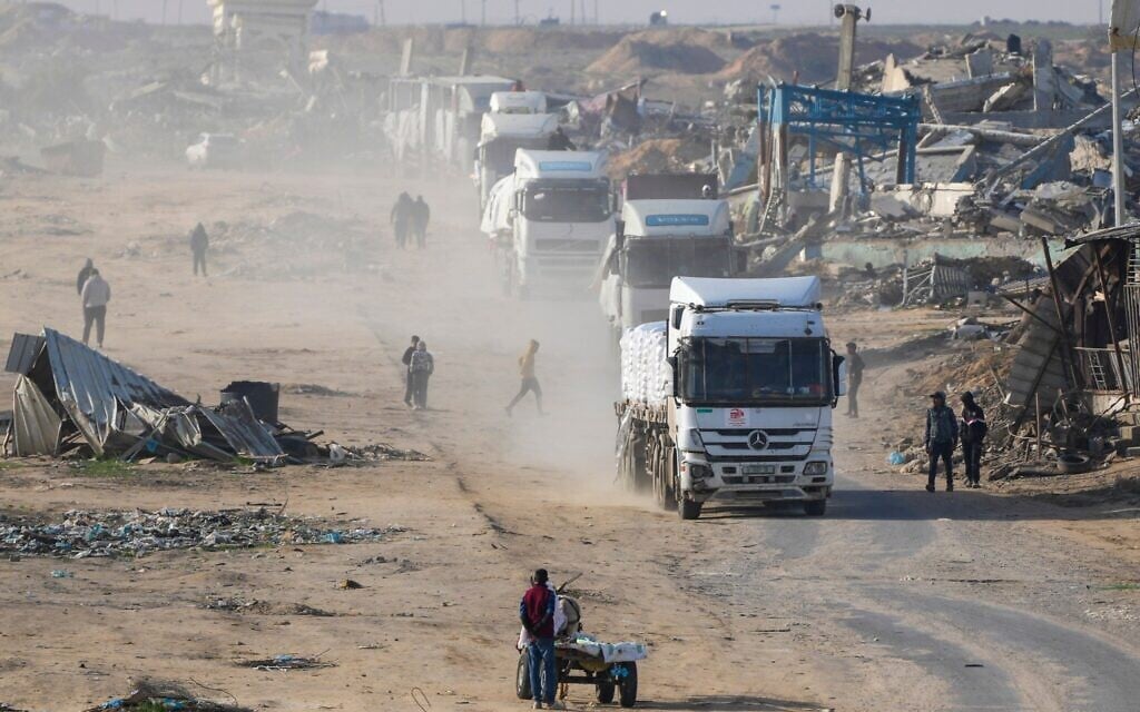 IDF planning major shift in Gaza aid delivery in bid to thwart Hamas diversion
