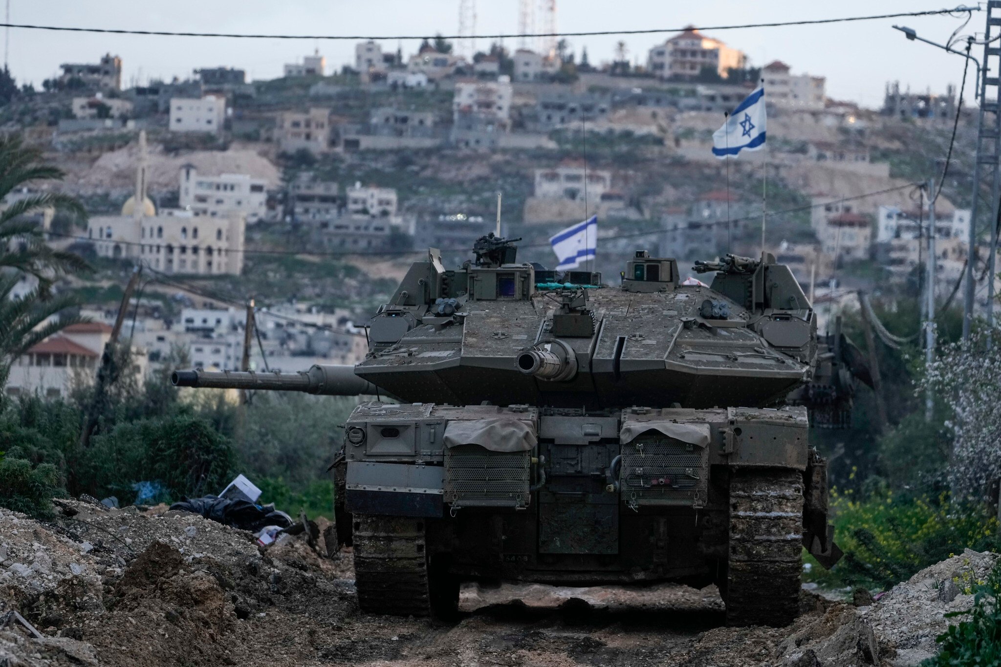 NextImg:Daily Briefing Feb. 24: Day 507 – Tanks in the West Bank and IAF buzzes Nasrallah funeral