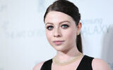 Michelle Trachtenberg arrives at The Art Of Elysium Heaven Gala at Hangar 8 on Saturday, January 10, 2015 in Santa Monica, CA. (Omar Vega/Invision/AP)