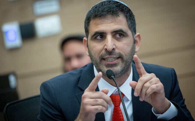 Communications Minister Shlomo Karhi, during a discussion in the Knesset Economic Affairs Committee, December 18, 2024. (Chaim Goldberg/Flash90) Communications Minister Shlomo Karhi, during a discussion in the Knesset Economic Affairs Committee, December 18, 2024. (Chaim Goldberg/Flash90)