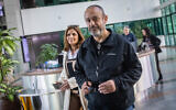 Head of the Judea and Samaria Police District's investigations and intelligence department Commander Avishai Muallem arrives at the Department for Internal Police Investigations in Jerusalem, February 4, 2025 (Chaim Goldberg/Flash90)