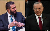 (L) This handout picture provided by the media office of Syria's transitional government shows interim president Ahmed al-Sharaa in Riyadh on February 2, 2025 ( Syria's Transitional Government / AFP) (R) Turkey's President Recep Tayyip in Rio de Janeiro, Brazil, on November 19, 2024. (Mauro PIMENTEL / AFP)