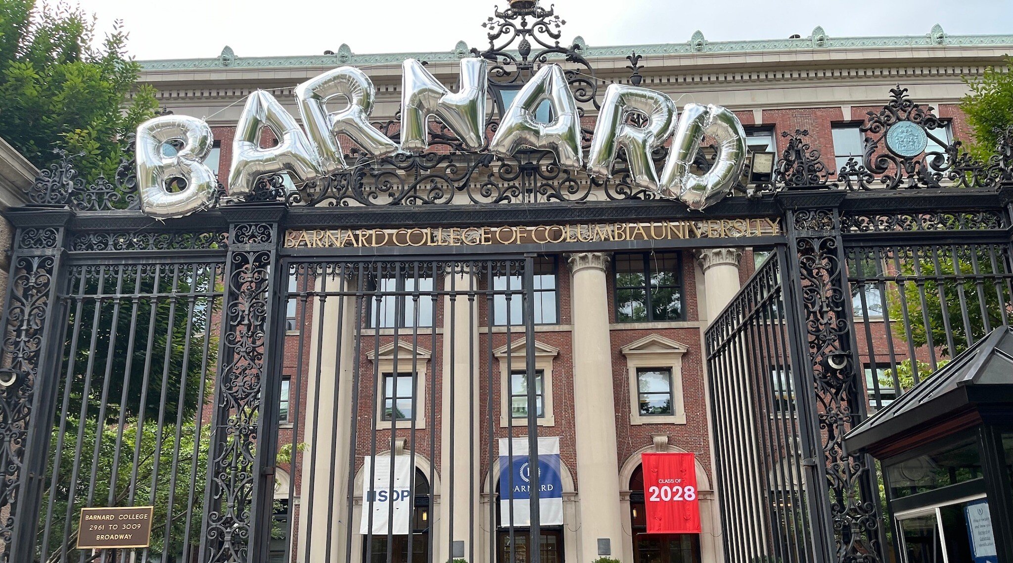 Barnard College expels 2 students who disrupted Israel history class last month