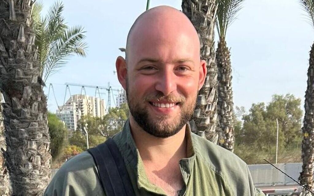Master Sgt. (res.) Raz Abulafia, 27, from Rishpon, of the 12th Brigade's 6863rd Battalion. (IDF)