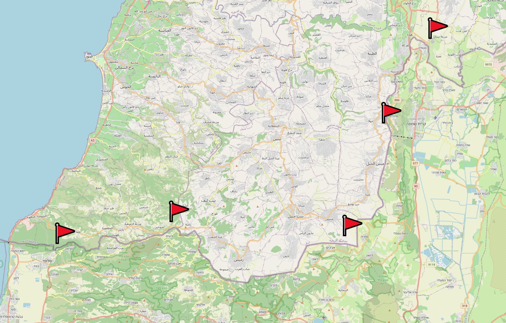 IDF Withdraws From Lebanon Border Villages Keeps buffer Zone IDF Withdraws From Lebanon Border Villages Keeps buffer Zone