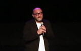 Arab Israeli comedian Nidal Badarny. (Screenshot from Nidal Badarny's Instagram account)