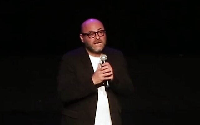 Arab Israeli comedian Nidal Badarny. (Screenshot from Nidal Badarny's Instagram account)