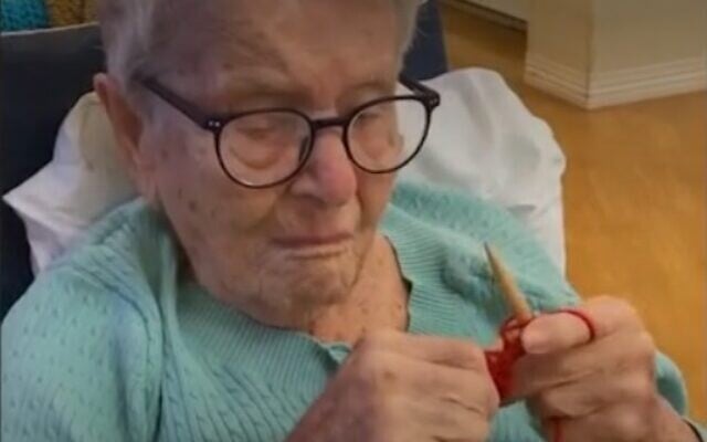 Rose Girone in January 2025 (Screen grab/Fox5)