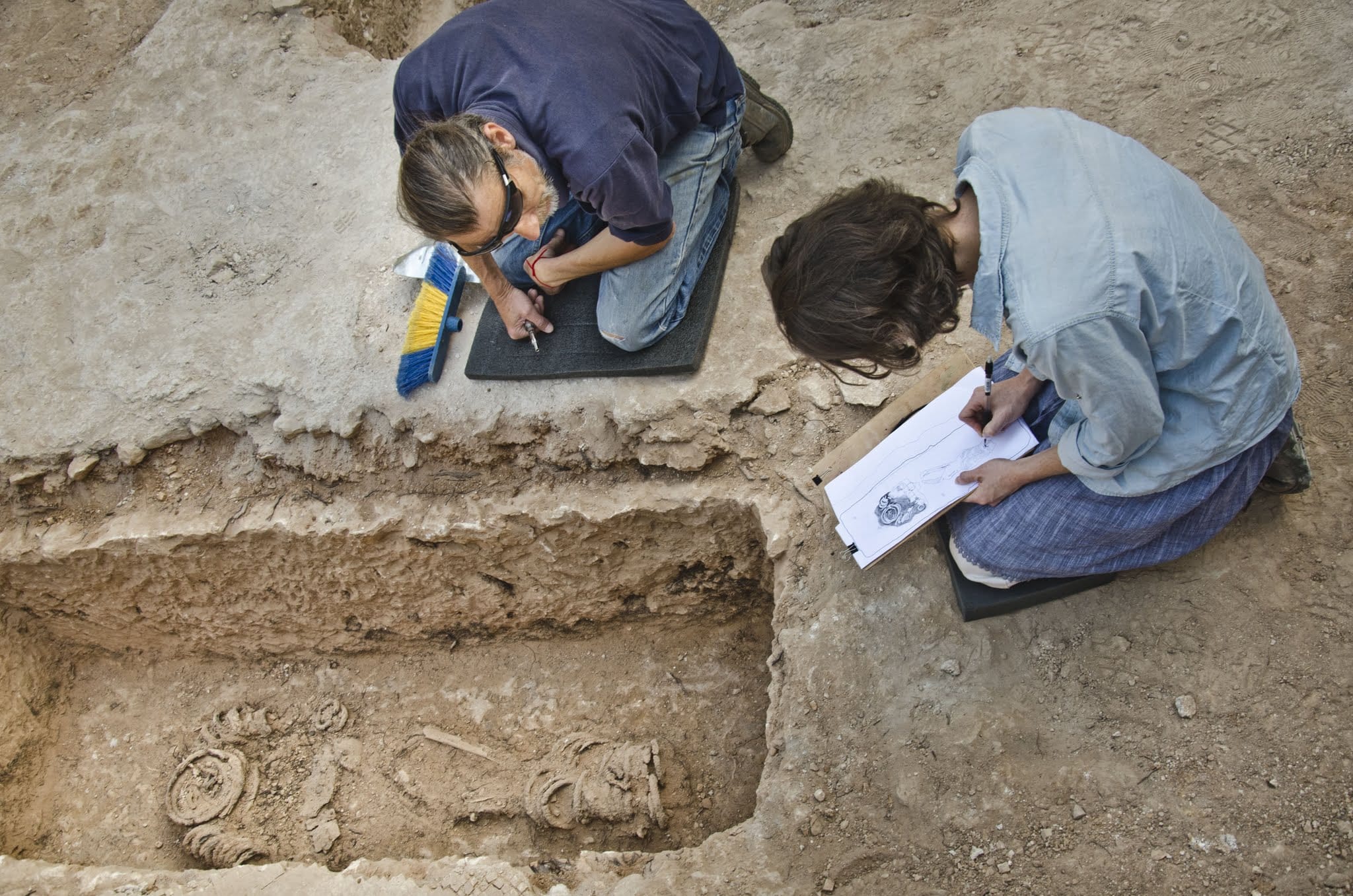 Chained in faith: 5th-century female skeleton may be world's 1st self ...