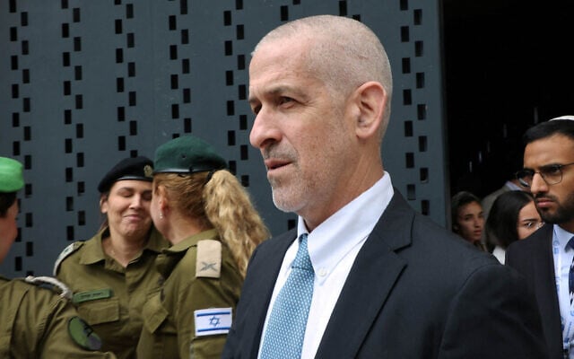 Ronen Bar, the head of Shin Bet, attends a ceremony marking Memorial Day for fallen soldiers of Israel's wars and victims of attacks, at Jerusalem's Mount Herzl military cemetery, May 13, 2024. (GIL COHEN-MAGEN/ Pool via REUTERS/ File) Ronen Bar, the head of Shin Bet, attends a ceremony marking Memorial Day for fallen soldiers of Israel's wars and victims of attacks, at Jerusalem's Mount Herzl military cemetery, May 13, 2024. (GIL COHEN-MAGEN/ Pool via REUTERS/ File)