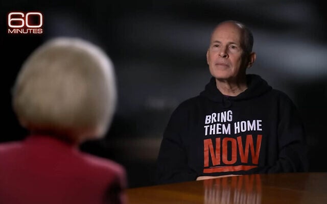 Keith Siegel is interviewed on CBS's 60 Minutes, March 30, 2025 (CBS/60 Minutes)