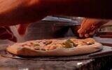 A Margherita pizza at Haifa's NeoPolitan, which ranked 25th in 50 Top Pizza on March 10, 2025. (Courtesy)