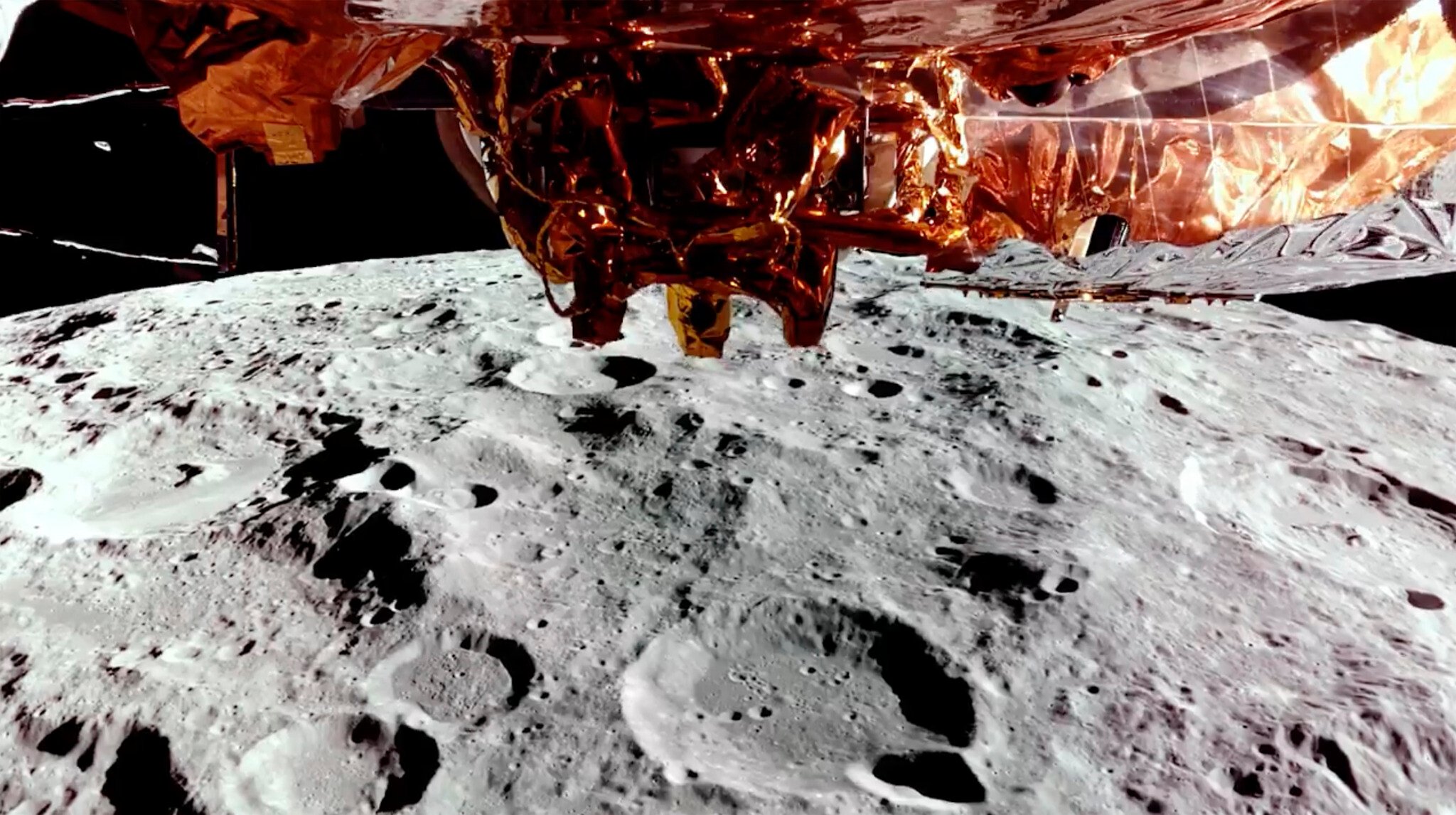 Another small step: Private outfit successfully puts lander on moon, a first