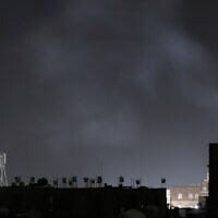 Smoke rises from a location reportedly struck by US airstrikes in Sanaa, Yemen, March 26, 2025. (AP Photo)