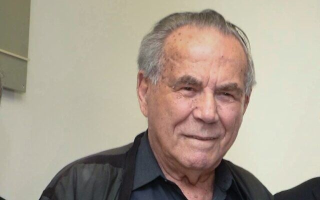 Stef Wertheimer in Nazareth, Northern Israel, on April 6, 2016 (Mark Neyman/GPO/File)