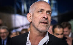 Ronen Bar, head of the Shin Bet security services, May 5, 2024. (Chaim Goldberg/Flash90)