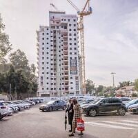 Construction in Ramat Gan, December 10, 2024 (Yossi Aloni FLASH90)