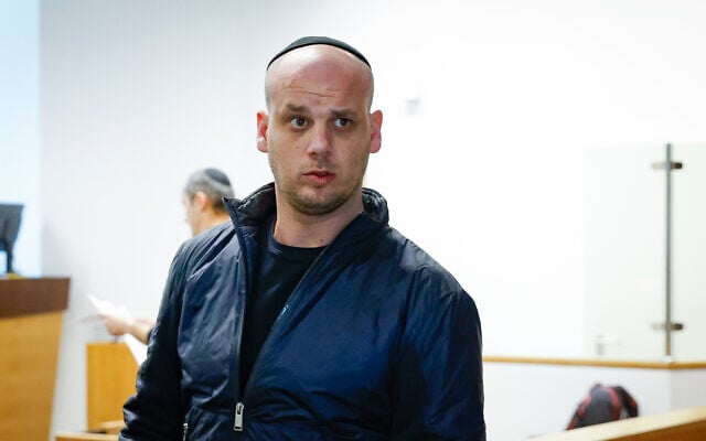 Eli Feldstein, one of the suspects in the classified documents leak case, arrives for a hearing at the Tel Aviv District Court on March 11, 2025. (Yehoshua Yosef/Flash90) Eli Feldstein, one of the suspects in the classified documents leak case, arrives for a hearing at the Tel Aviv District Court on March 11, 2025. (Yehoshua Yosef/Flash90)