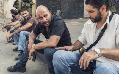Lior Raz, second from right, will star in the fifth season of 'Fauda,' which will start filming in April 2025 (Credit Ronen Akerman)