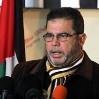 Senior Hamas official Salah al-Bardaweel. (Courtesy)