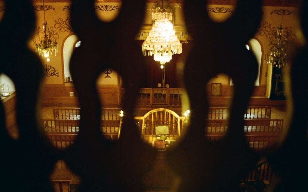 The synagogue of Akhaltsikhe, Georgia, is one of the last remnants of the town's Jewish community. Dating back to at least 1863, its date of construction is the topic of debate, with some saying it was built over a century earlier. (Sofia Poznansky)