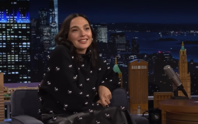 Israeli actress Gal Gadot appears on NBC's The Tonight Show with Jimmy Fallon (not in picture), March 10, 2025. (Screen Capture: YouTube/NBC)