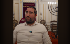 Rabbi Arié Engelberg, chief rabbi of Orleans, France giving an online sermon. Engelberg and his son were assaulted on March 22, 2025, in what French authorities described as an antisemitic hate crime. (Screenshot/Arié Engelberg, Youtube)