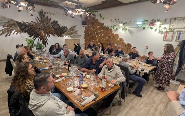 Israeli vintners from the Negev visiting the Spanish wine region of Riviera del Duero in March 2025 with the Merage Foundation, as part of efforts to further establish a Negev wine appellation. (Courtesy Negev Wine Club) Israeli vintners from the Negev visiting the Spanish wine region of Riviera del Duero in March 2025 with the Merage Foundation, as part of efforts to further establish a Negev wine appellation. (Courtesy Negev Wine Club)