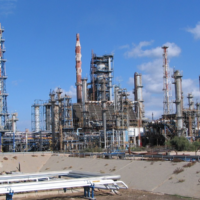 The Ashdod oil refinery in 2014. (Ilan Malster)