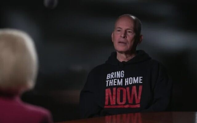 Keith Siegel is interviewed on CBS's 60 Minutes, March 30, 2025 (CBS/60 Minutes)