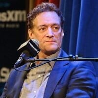 Shock jock Anthony Cumia records a program with SiriusXM radio in an undated photo from 2014. (Cindy Ord/Getty Images for SiriusXM)