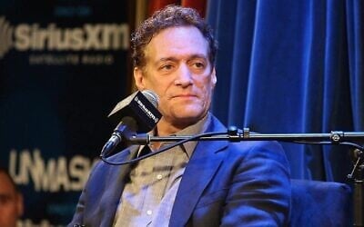 Shock jock Anthony Cumia records a program with SiriusXM radio in an undated photo from 2014. (Cindy Ord/Getty Images for SiriusXM)