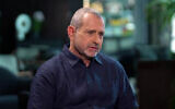 Former Shin Bet chief Nadav Argaman in a television interview aired March 13, 2025. (Screen capture/Channel 12)