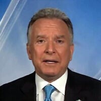 US special envoy to the Mideast Steve Witkoff on Fox News, March 23, 2025. (Screenshot, Fox News)