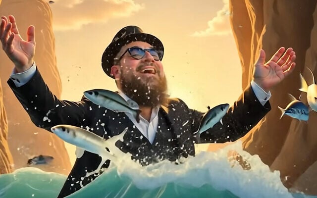 Scenes from the video of the spoof song “Yum Yum” that has become a Passover hit. (TYH Nation)