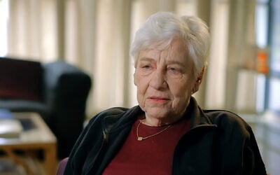 Aliza Magen, the first and only female deputy director of the Mossad spy agency, appears on an episode of the Kan public broadcaster's 'Real Time,' May 23, 2018 (screenshot/KAN)