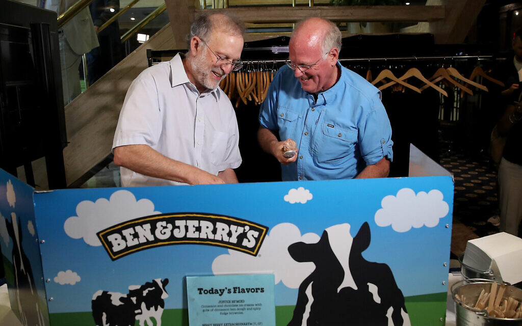 Ben & Jerry’s founder said looking to buy back company from Unilever amid Israel spat