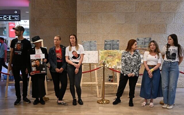 Paintings by ex-hostages featured in new art exhibit at Ben Gurion Airport
