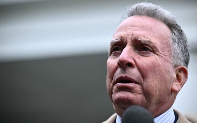 US Middle East envoy Steve Witkoff speaks to reporters outside the West Wing of the White House in Washington, DC on March 6, 2025 (Mandel NGAN / AFP) US Middle East envoy Steve Witkoff speaks to reporters outside the West Wing of the White House in Washington, DC on March 6, 2025 (Mandel NGAN / AFP)